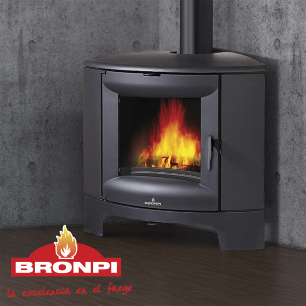 BRONPI Bremen Köşe Şömine Soba
