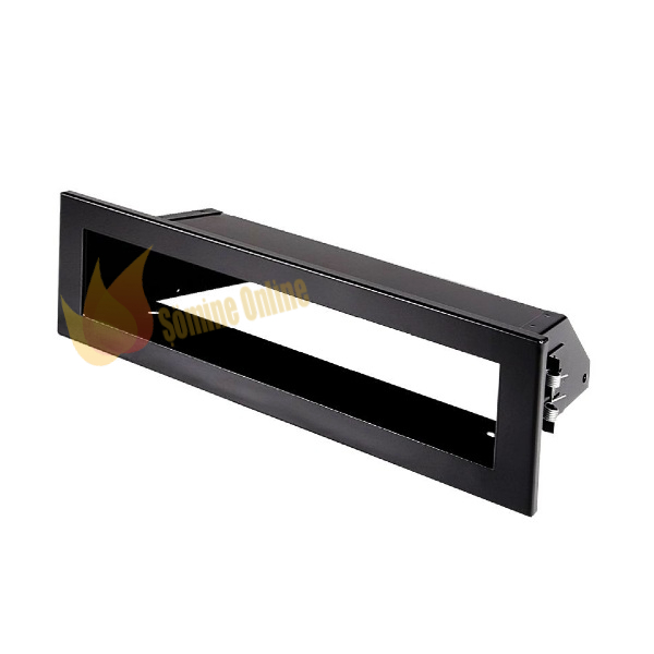 Şömine Menfez Siyah 30 x 10