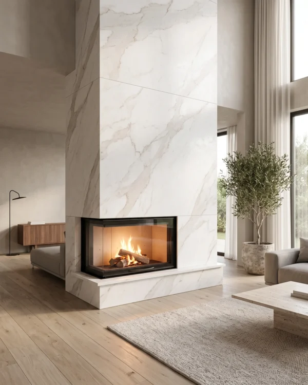 Wandera LATERAL 70-55-LTRK-L Asansörlü Şömine Haznesi